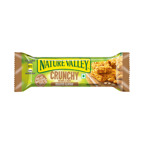 Nature Valley Crunchy Granola Bar Roasted Almond Pouch 40g