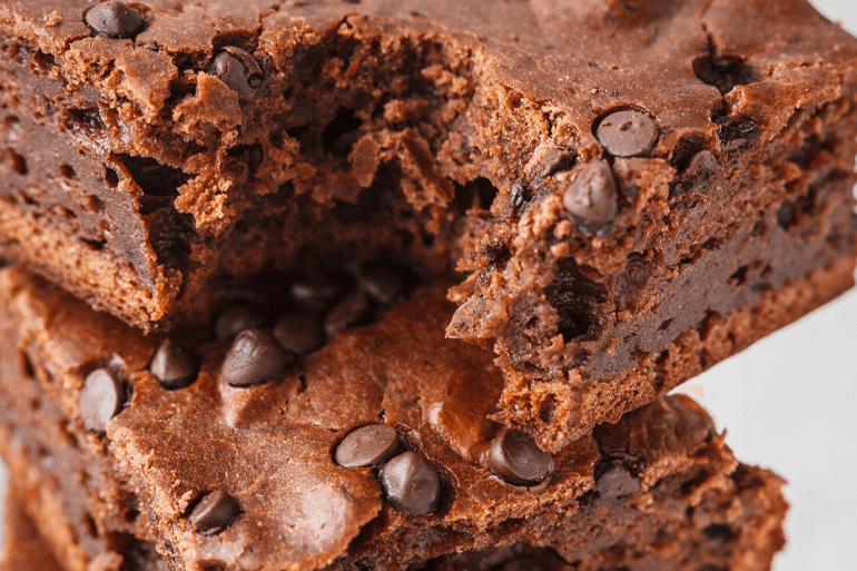 American deluxe brownie