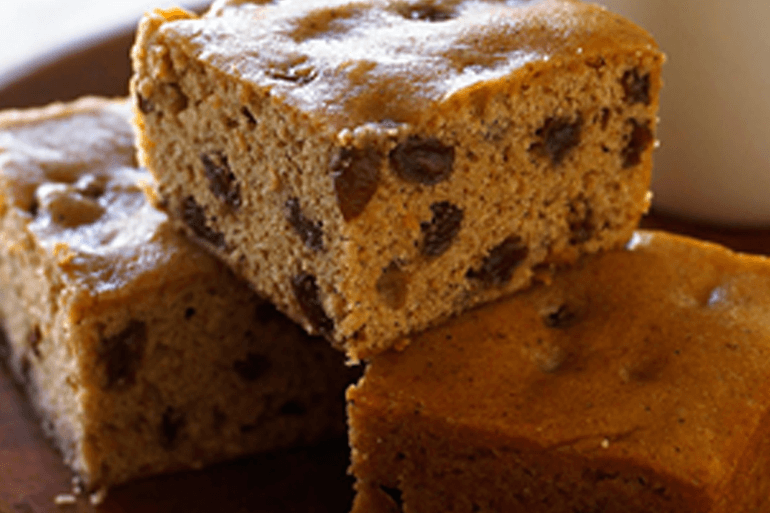 Spice cake brownies