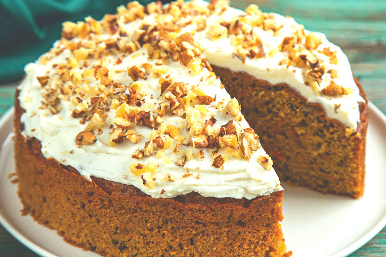 Carrot Walnut Cake