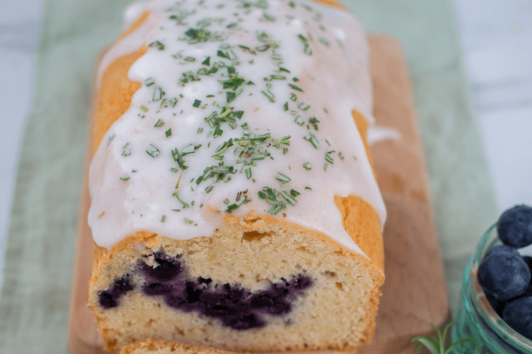 Apple Rosemary Cake