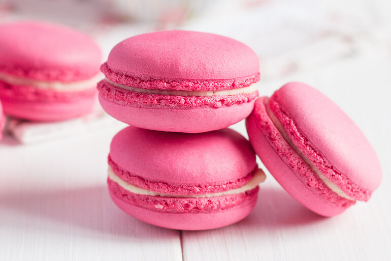 Pink Macarons