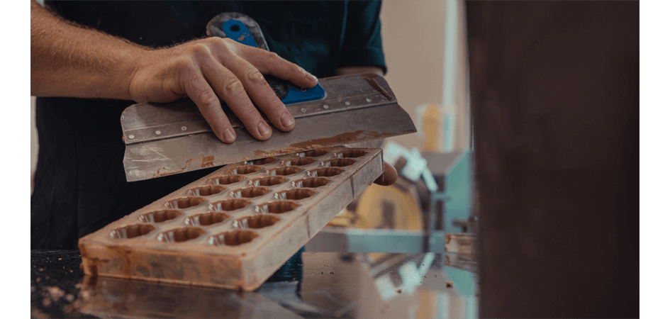 moulding chocolates