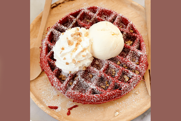 Red Velvet Waffle