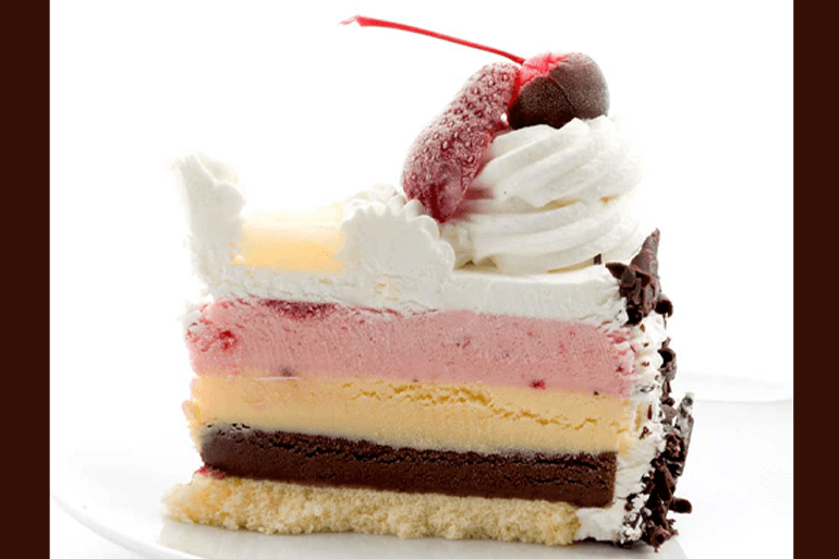 Cassata Ice Cream Cake