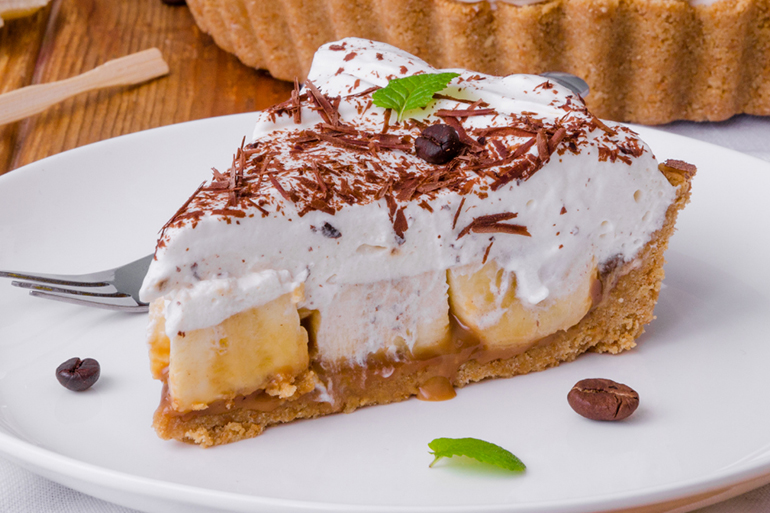 Banana and Coconut Cream Pie