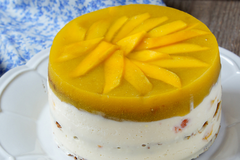 Mango Cold Cheese Cake