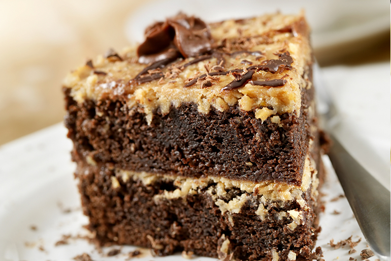 German chocolate cake