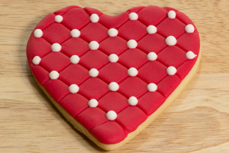 Red Velvet Cookies for valentine's day