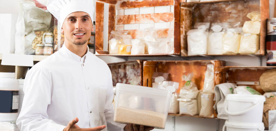 chef in kitchen