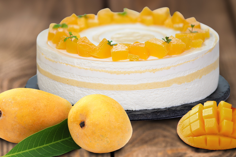 mango fresh cake