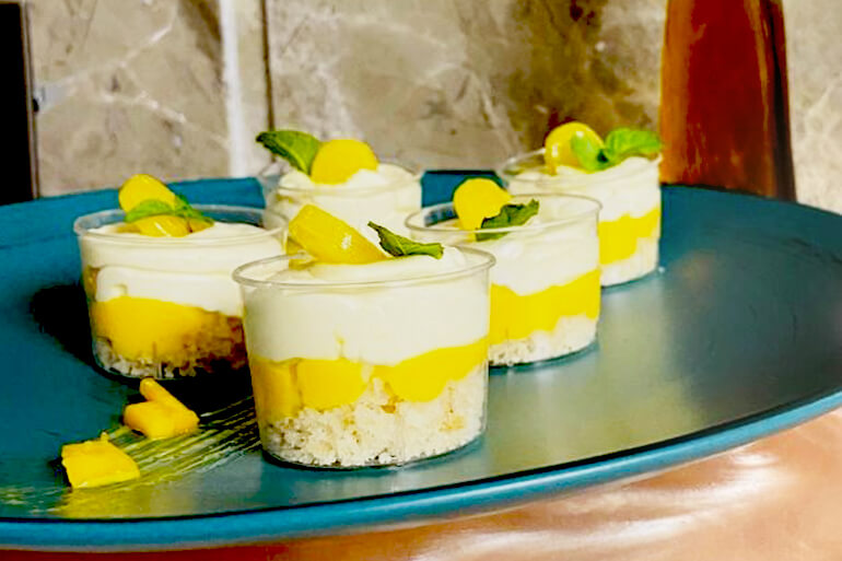 mango bite mousse