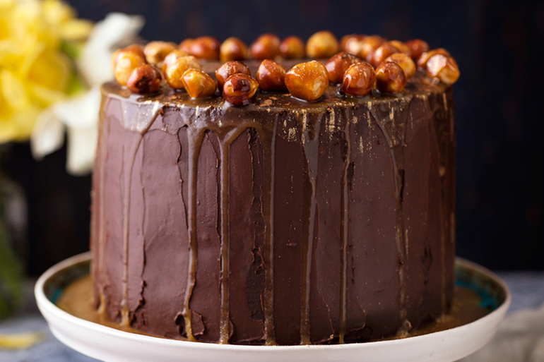 Chocolate hazelnut cake