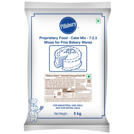 Pillsbury Classic Chocolate Flavoured Cake Mix pack.